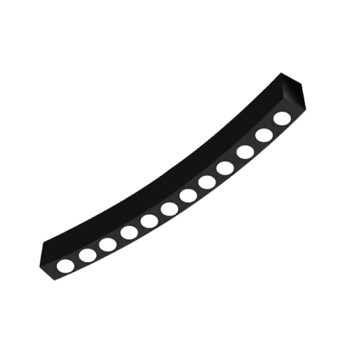 LED Curve Dot Track Light