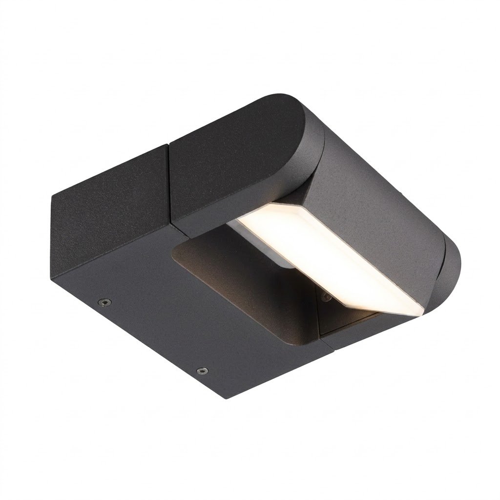 Hedra adjustable wall light by Tecnolight offers flexible directional illumination with sleek architectural design for modern spaces.
