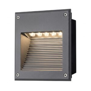 Impulse by Tecnolight is a recessed outdoor wall light with sleek architectural styling, durable construction, and efficient ambient illumination.