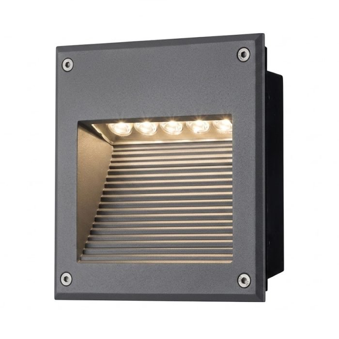 Impulse by Tecnolight is a recessed outdoor wall light with sleek architectural styling, durable construction, and efficient ambient illumination.